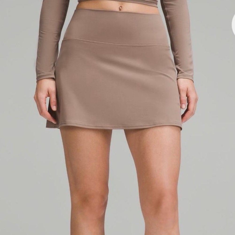 Lululemon SET Align Skort & Nulu Mesh-Back Baby Tee, Sz 2 SET - Picture 9 of 14